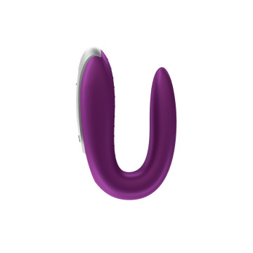 Satisfyer - Double Fun Partner Vibrador Lila | Vybes.it