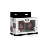 Begme - Menottes Premium Édition Rouge Avec Doublure En Néoprène |