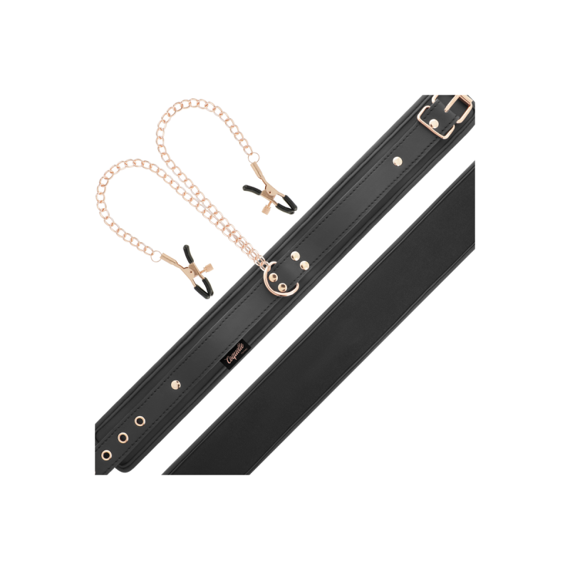 Coquette Chic Desire - Collier Pince Tip Fantaisie Avec Doublure En
