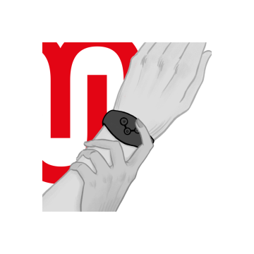 WATCHME - OROLOGIO CON TECNOLOGIA WIRELESS NERO GETTO - Telecomando