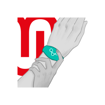 WATCHME - WIRELESS-TECHNOLOGIE-UHR AQUAMARIN - Fernbedienung