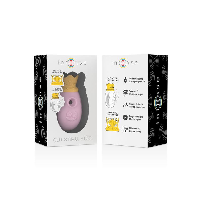 Intense - Stimolatore Clitorideo 10 Modalità Di Aspirazione E