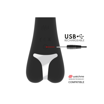 Brilly Glam - Erik Vibromasseur + Télécommande Watchme | Vybes.it
