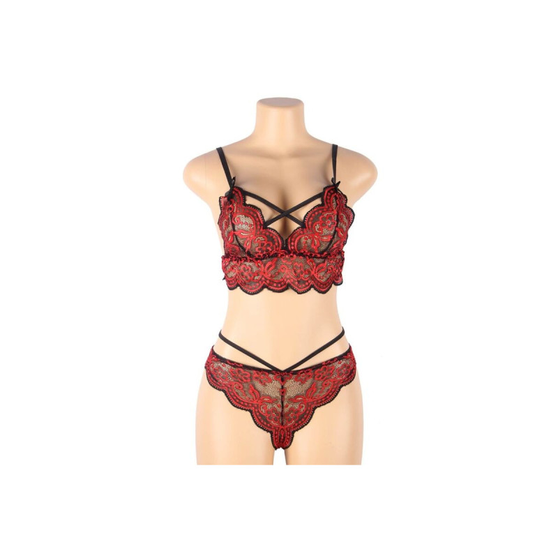 Subblime - Set Dos Piezas Top Y Panties Encaje L/Xl | Vybes.it