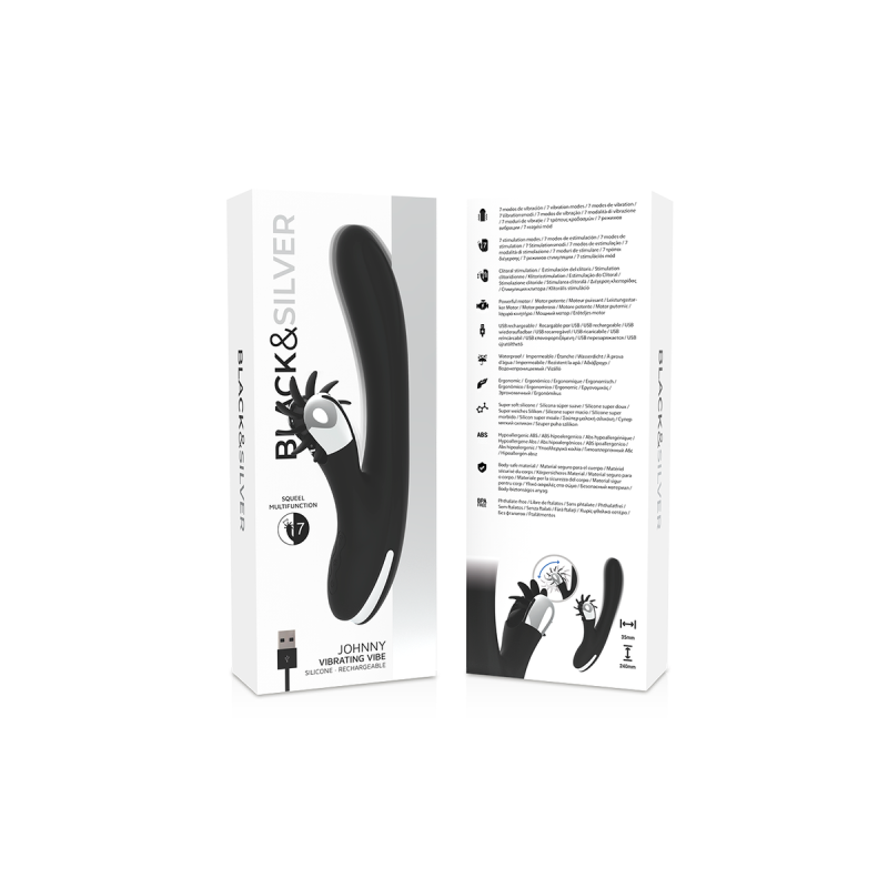 Black&Silver - Vibrant Bunny Johnny | Vybes.it