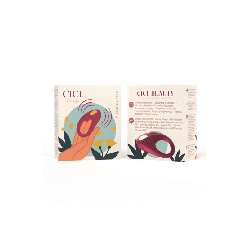 CICI BEAUTY - PREMIUM SILICONE VIBRATING RING - Cockrings with vibrat…