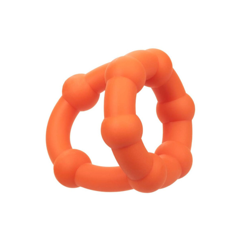CALEXOTICS - ALPHA ALL STAR RING ORANGE - Cockrings without vibration