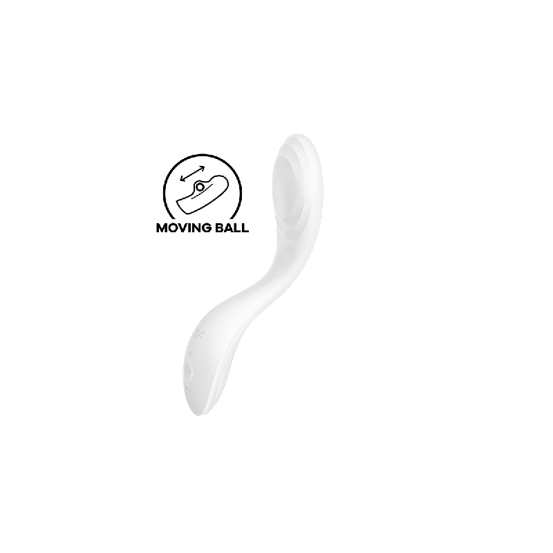 Satisfyer - Rrrolling Pleasure Vibrador Punto G Blanco | Vybes.it