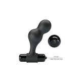 Mr Play - Plug Anal Vibrador De Silicona Negro | Vybes.it