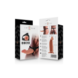 Intense - Imbracatura Cava Con Dildo 18 X 3,5 Cm | Vybes.it