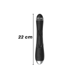Black&Silver - Dj. Stimulateur De Lapin Rechargeable En Silicone