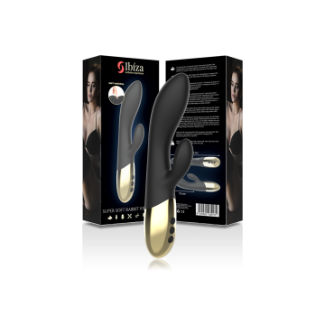 IBIZA - SUPER SOFT RABBIT VIBRATOR - IBIZA TECHNOLOGY - G Spot Vibrat…