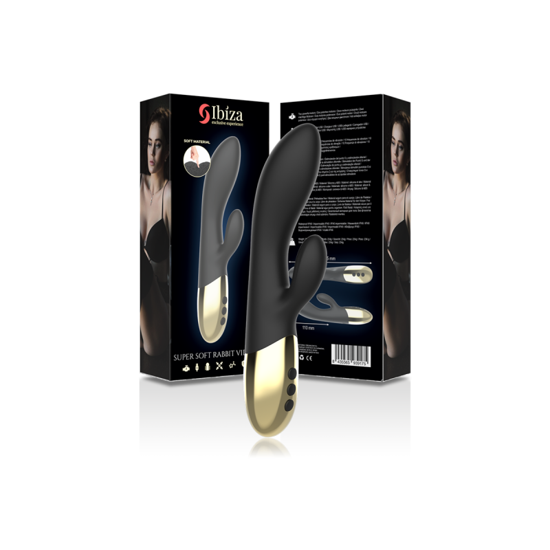 IBIZA - VIBRATORE CONIGLIO SUPER MORBIDO - IBIZA TECHNOLOGY - Vibrato…