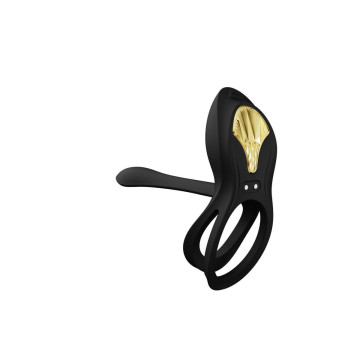 Zalo - Bayek Anillo Vibrador Control Remoto Parejas Negro | Vybes.it