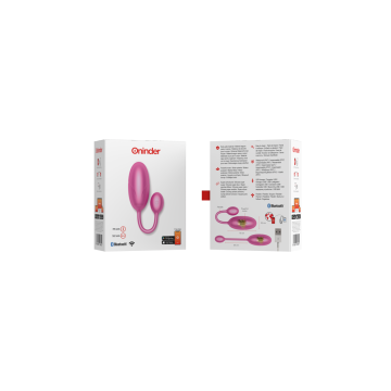 Oninder - Oeuf Vibrant Tokyo Rose 7,5 X 3,2 Cm Application Gratuite