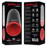 JAMYJOB - SPIN-X MASTURBADOR CON ROTACIÓN Y FUNCIÓN CALOR
