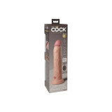 King Cock - Élite Dildo Realístico Vibrador & Silicona Control