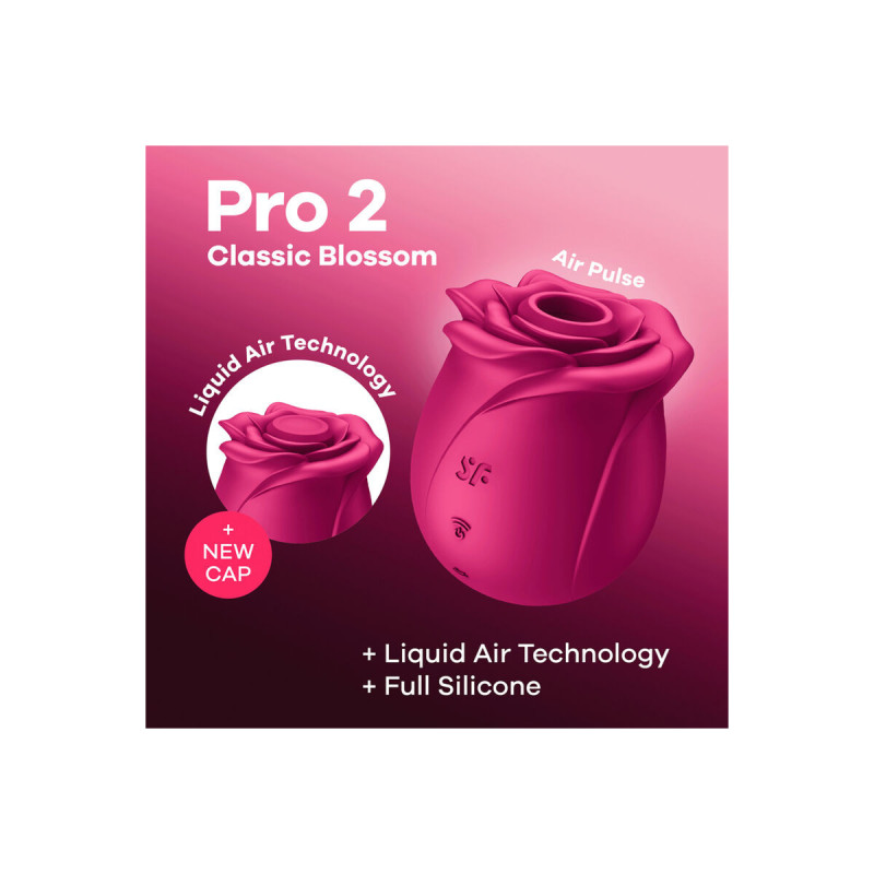 Satisfyer - Air Pulse Pro 2 Classic Blossom Vibrador | Vybes.it
