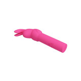 PRETTY LOVE - GERARDO FUSCHIA RABBIT SILICONE VIBRATOR - FUN TOYS - M…