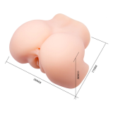 CRAZY BULL - VAGINA Y ANO REALÍSTICOS DOBLE VIBRACIÓN