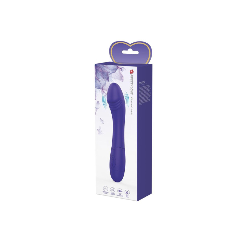 Pretty Love - Elemental Youth Dildo Vibrador Violeta | Vybes.it