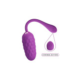 Pretty Love - Huevo Vibrador Con Textura Marina Recargable Morado |