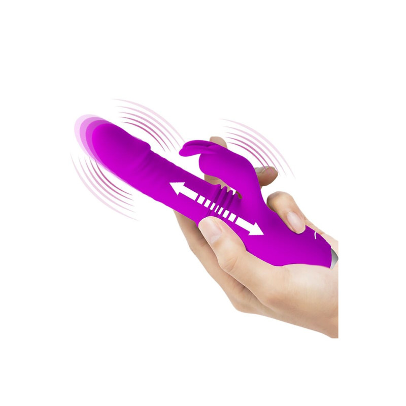 Pretty Love - Dorothy Vibrador Conejo Recargable Morado | Vybes.it