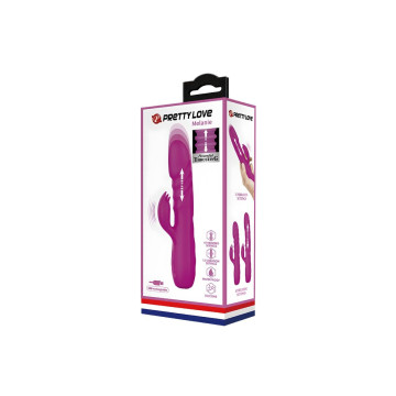 Pretty Love - Melanie Vibrador Conejo Recargable Morado | Vybes.it