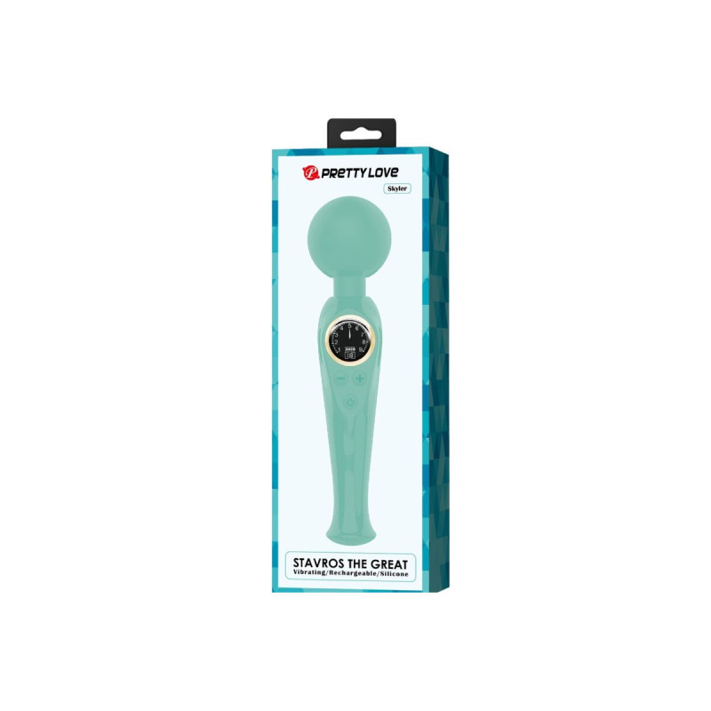 Pretty Love - Skyler Vibrador Wand Verde | Vybes.it