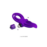 Pretty Love - Anneau Pénis Vibrant Violet | Vybes.it
