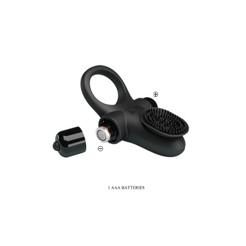 Pretty Love - Anillo Vibrador Ii Para Pene Negro | Vybes.it