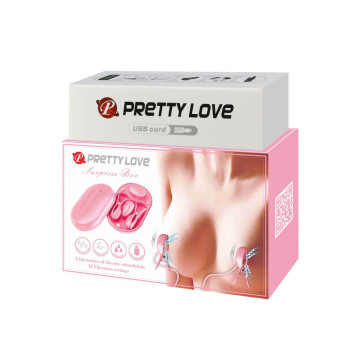 Pretty Love - Surprise Box Pinzas Electro Estimulacion Rosa |