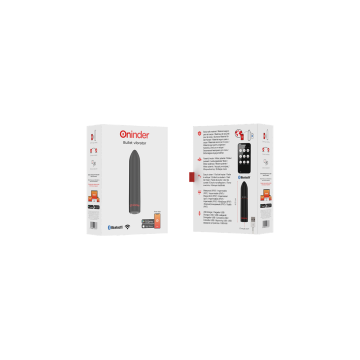 Oninder - Berlin Bullet Vibrator Schwarz 9 Modi 8,5 X 2 Cm