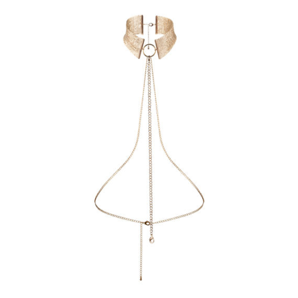 BIJOUX INDISCRETS - DÃSIR MÃTALLIQUE GOLDEN METALLIC NECKLACE