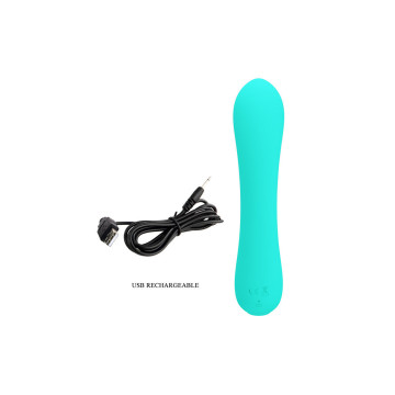 Pretty Love - Prescott Vibrador Recargable Verde Agua | Vybes.it
