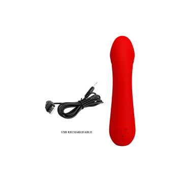 Pretty Love - Cetus Vibrador Recargable Rojo | Vybes.it
