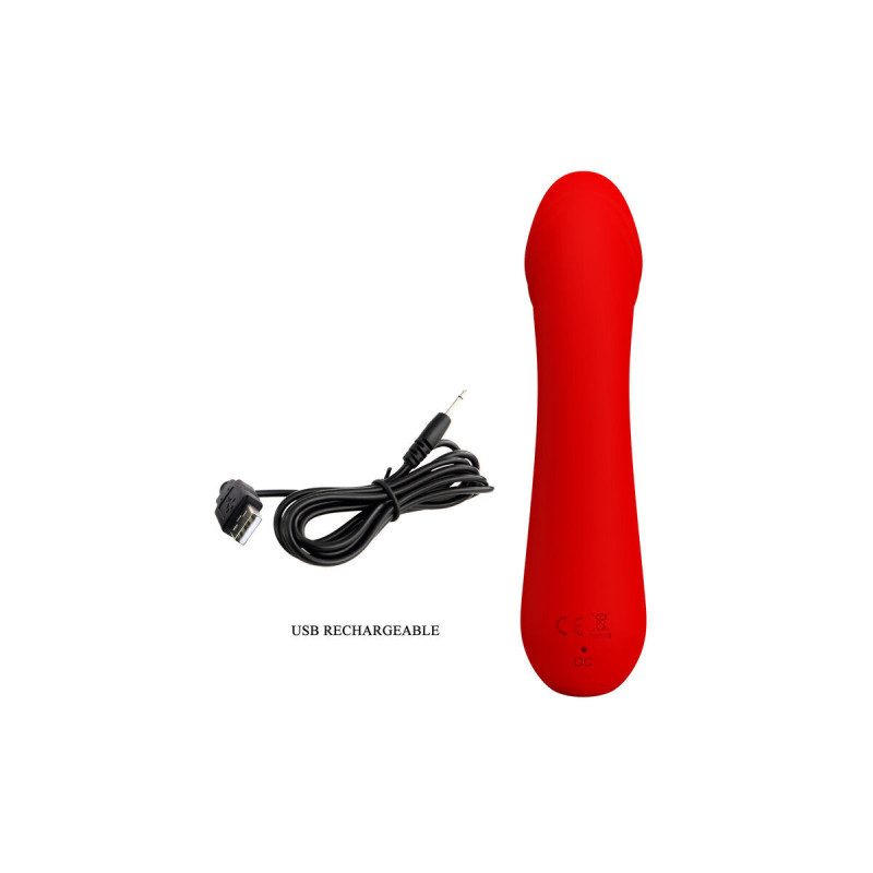 Pretty Love - Cetus Vibrador Recargable Rojo | Vybes.it