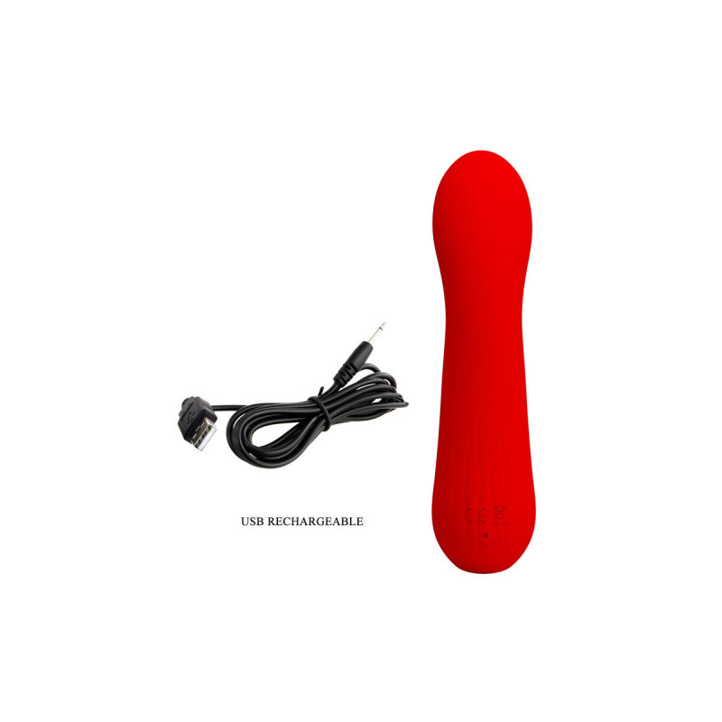 Pretty Love - Faun Vibrador Recargable Rojo | Vybes.it