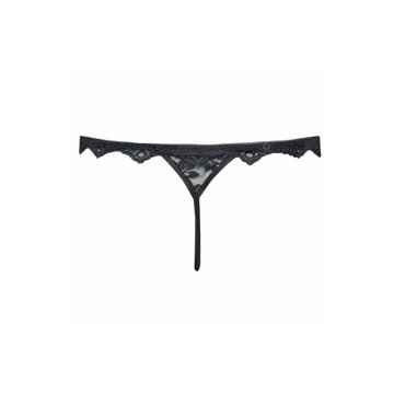 LIVCO CORSETTI FASHION - BELITA LC 90231 SUJETADOR + PANTY + LIGUERO NEGRO L/XL