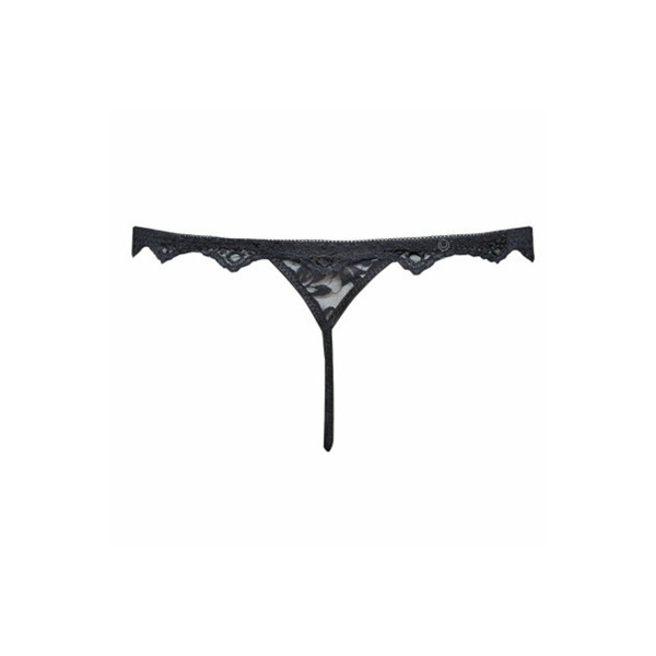 LIVCO CORSETTI FASHION - BELITA LC 90231 SUJETADOR + PANTY + LIGUERO NEGRO L/XL