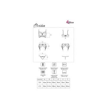 Livco Corsetti Fashion - Moridam Lc 90552 Bh + Strumpfgürtel +