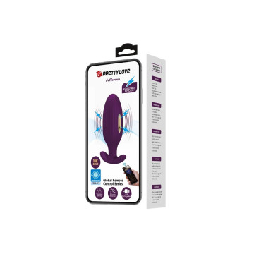 Pretty Love - Jefferson Plug Anal Controlado Por App Lila | Vybes.it
