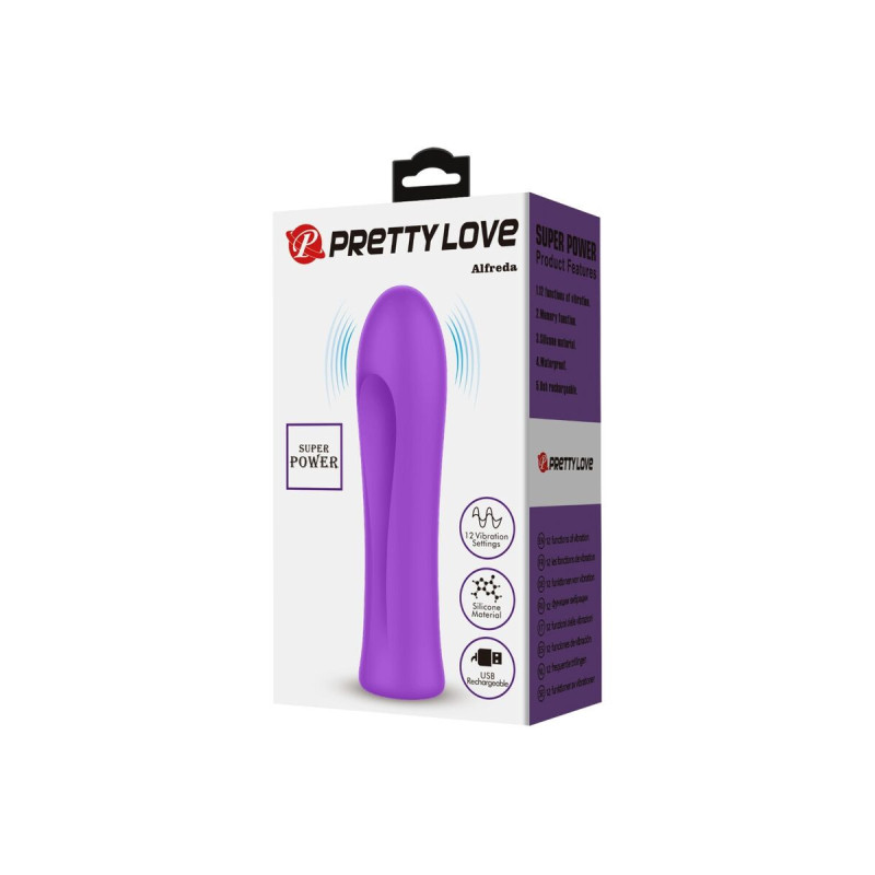 Pretty Love - Alfreda Vibrador Super Power Morado | Vybes.it