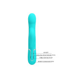 Pretty Love - Vibrador Rabbit Perlas Verde Agua | Vybes.it