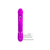Pretty Love - Kampas Vibrador Rabbit 3 En 1 Multifunción Con Lengua