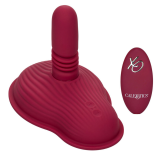 CALEXOTICS - RIDER MASSAGER DOUBLE MOTEUR TÉLÉCOMMANDE ROUGE