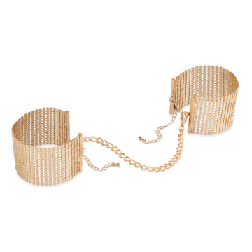 BIJOUX INDISCRETS - DÃSIR MÃTALLIQUE MENOTTES MAILLE MÃTAL DORÃ