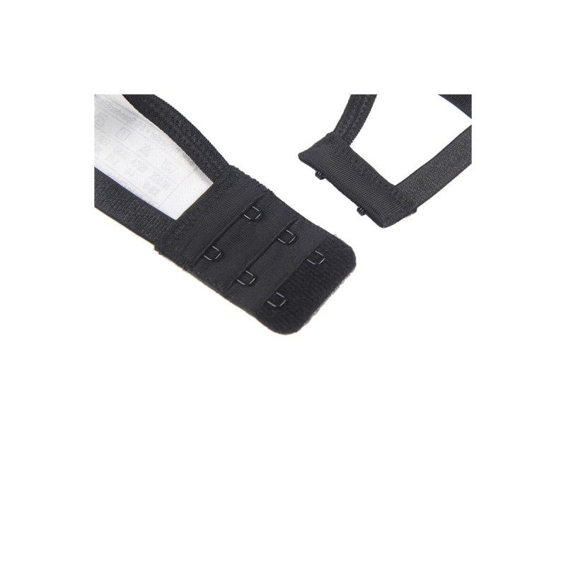 Subblime - Set De 3 Piezas Sujetador + Tanga + Liga Encaje Negro