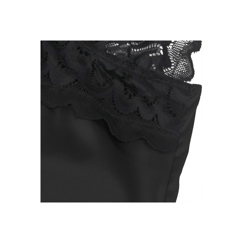 Subblime - Babydoll Avec Poitrine Imprimé Fleuri Noir S/M | Vybes.it