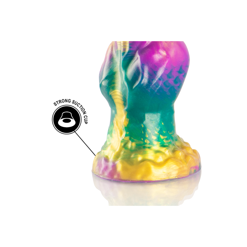 Epic - Iris Dildo Mit Regenbogenfarbenen Hoden Der Vergnügung |
